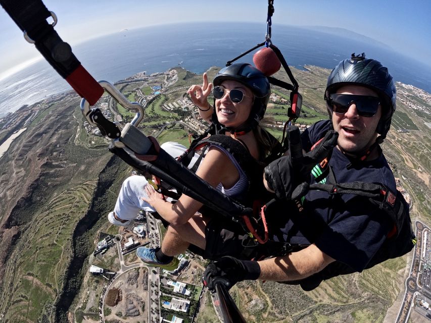Costa Adeje: Tandem Paragliding Flight with Pickup - Twenty minutes above Tenerife