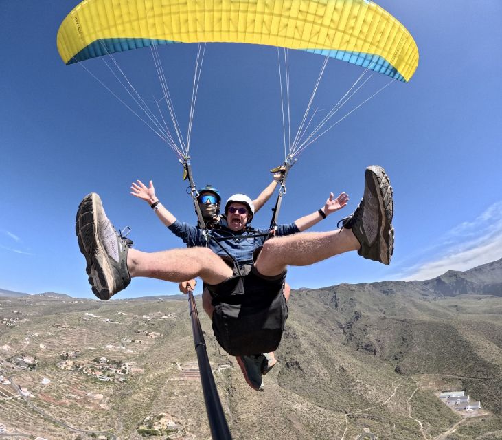 Costa Adeje: Tandem Paragliding Flight with Pickup - What to wear and pack