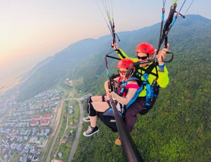 Da Nang: Monkey Mountain Paragliding Experience - Taking off from Monkey Mountain at 550 meters