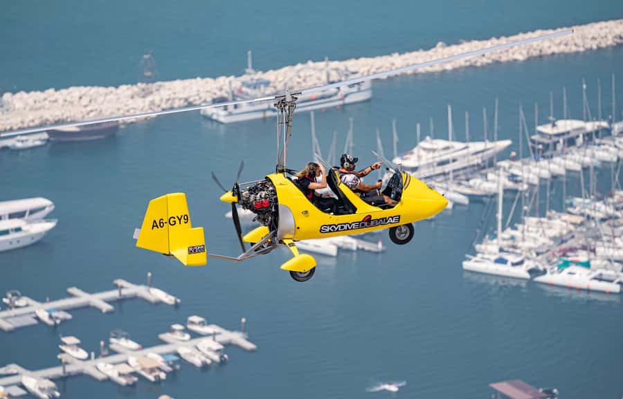 Dubai: Gyrocopter Introductory Flight - Key points to know before booking