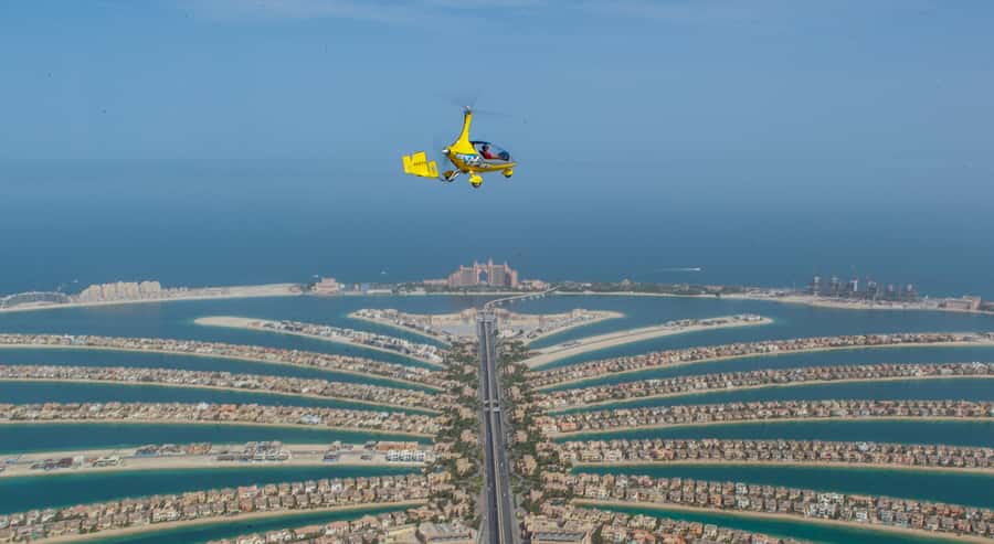 Dubai: Gyrocopter Introductory Flight - What the 20-minute flight feels like