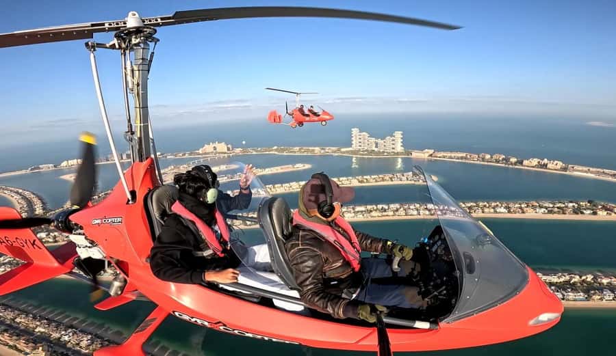 Dubai: Gyrocopter Introductory Flight - Safety, comfort, and clothing