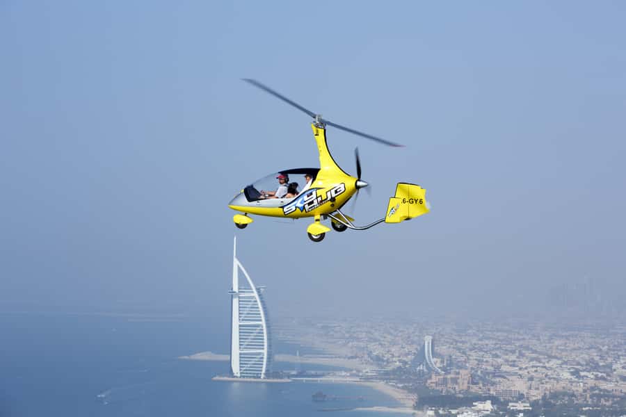 Dubai: Gyrocopter Introductory Flight - Starting at Skydive Dubai Palm Dropzone