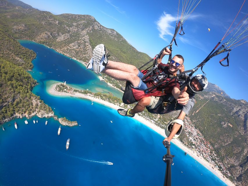 Fethiye: Babadag Tandem Paragliding Flight over Oludeniz - The view over Ölüdeniz and Butterfly Valley