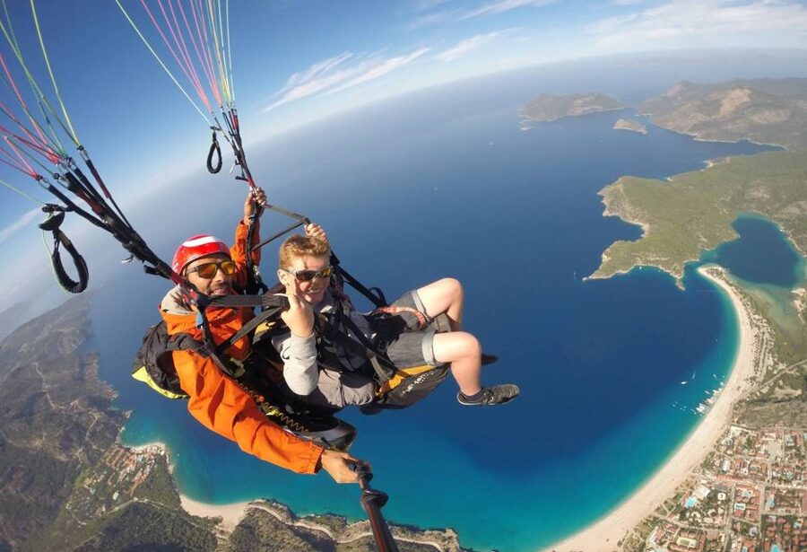 Fethiye: Tandem Paragliding Experience w/Hotel Pickup - What happens before you leave the cliff