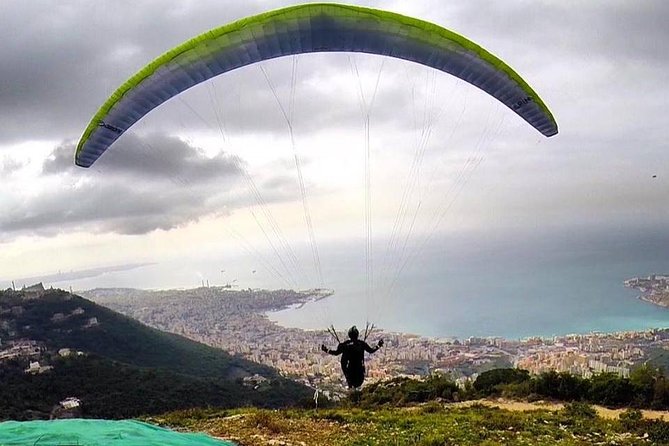 First Paragliding Club in Lebanon - Since 1992 - The view toward Harissa and Our Lady of Lebanon