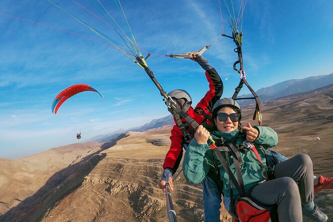 Fly Over Agafay Desert Paragliding with Atlas Mountain Views - Berber tea after the flight