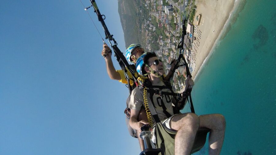 From Alanya: Tandem Paragliding With Transfer and Insurance - The 30-minute off-road ride adds time and motion
