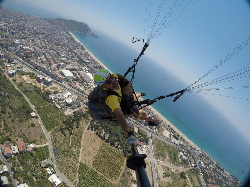 From Alanya: Tandem Paragliding With Transfer and Insurance - A 30-minute van transfer and a 25-minute viewpoint stop