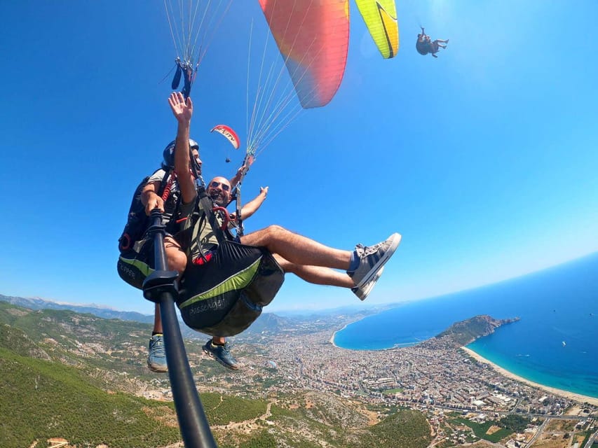 From Antalya, Belek, Side Alanya Paragliding Experience - Landing on Cleopatra Beach