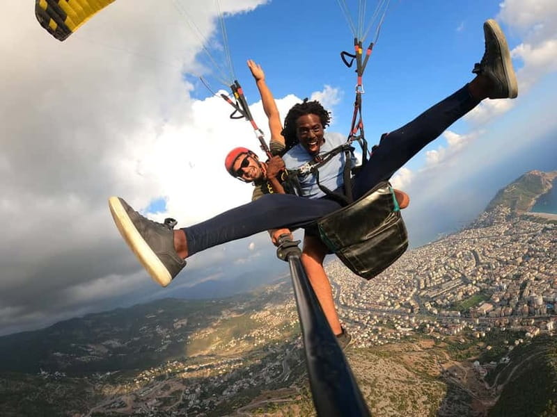 From Antalya: Paragliding Experience w/ Hotel Pickup - The safety briefing and cliff launch