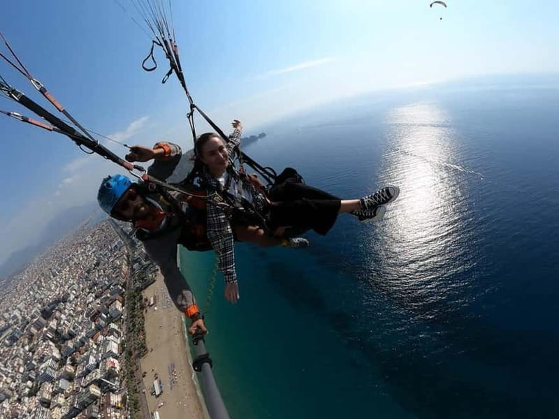 From Antalya Side Paragliding to Alanya with Cable Car Ride - Who will enjoy this most