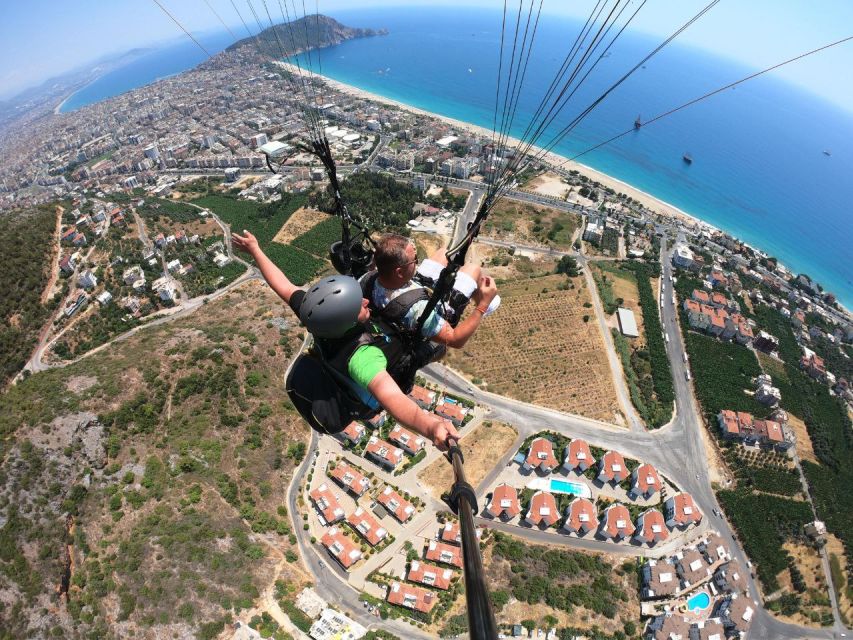 From Antalya/Side: Tandem Paragliding in Alanya - Photos and video: budget before takeoff