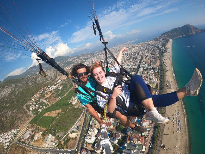 From city of Side Alanya Paragliding - The ride through Alanya’s banana fields