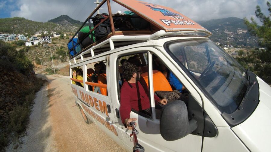 From city of Side Alanya Paragliding - Free time in Alanya after the flight