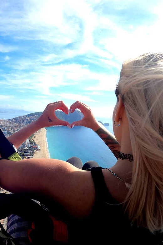 From City of Side: Alanya Tandem Paragliding w/ Beach Visit - From Side to Cleopatra Hill