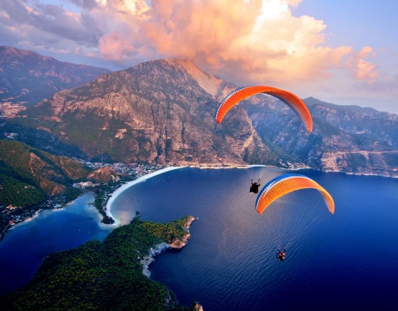 From Dalaman/Sarigerme: Fethiye Tandem Paragliding - The takeoff from 1,960 meters