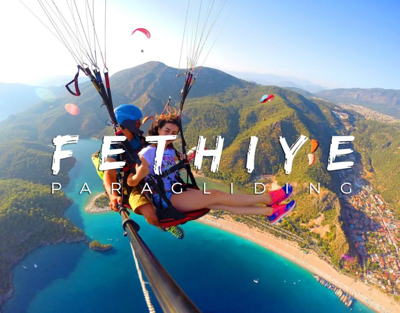 From Dalaman/Sarigerme: Fethiye Tandem Paragliding - Views over Oludeniz Blue Lagoon