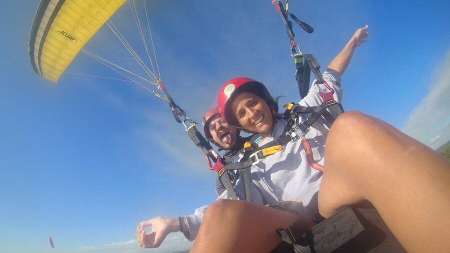 From Lisbon: Paragliding Flight with Transfers - What happens before you leave the ground
