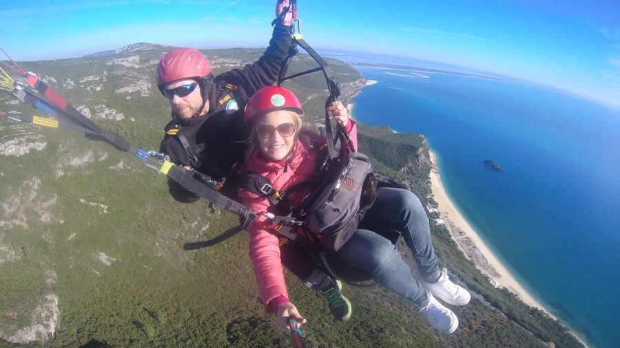 From Lisbon: Paragliding Flight with Transfers - Why the instructor matters on a first flight