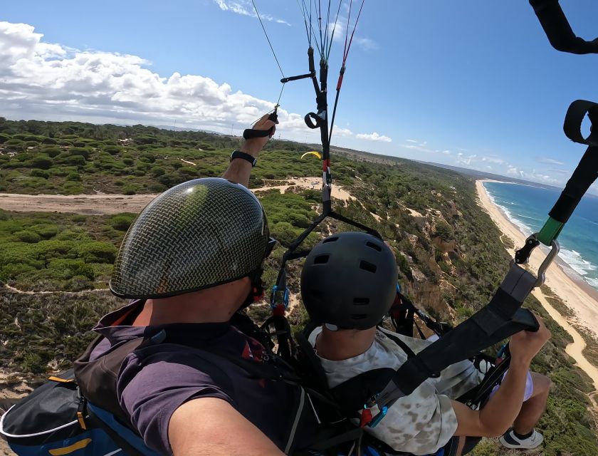 From Lisbon: Paragliding Pack (Flight+Video+Transportation) - GoPro video and the real value of the package