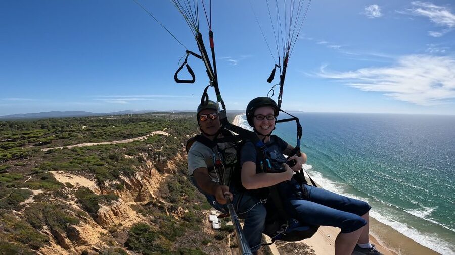 From Lisbon: Paragliding Tandem Flight - Twenty minutes in the air