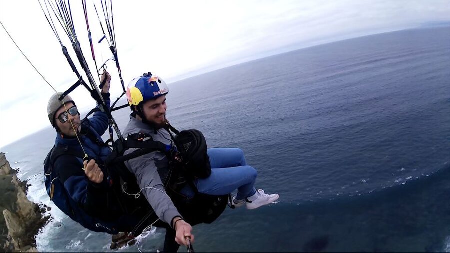 From Lisbon: Paragliding Tandem Flight - Who will enjoy this most
