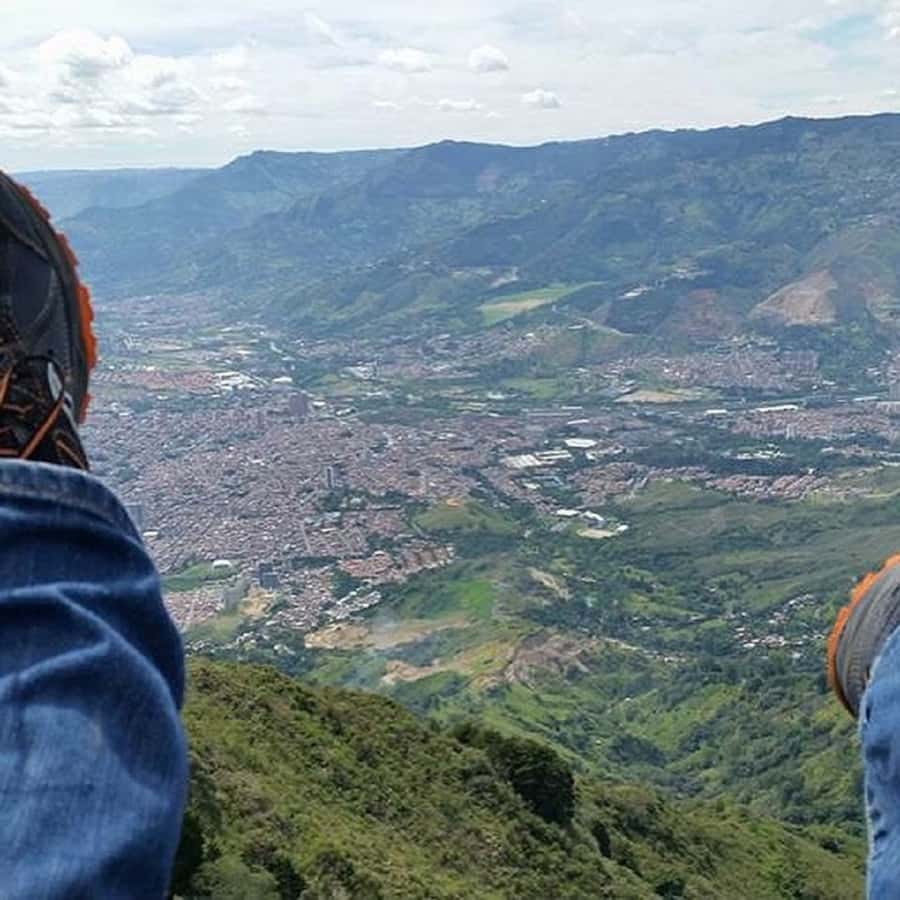From Medellin: Andes Paragliding Expereince - From El Poblado to San Felix