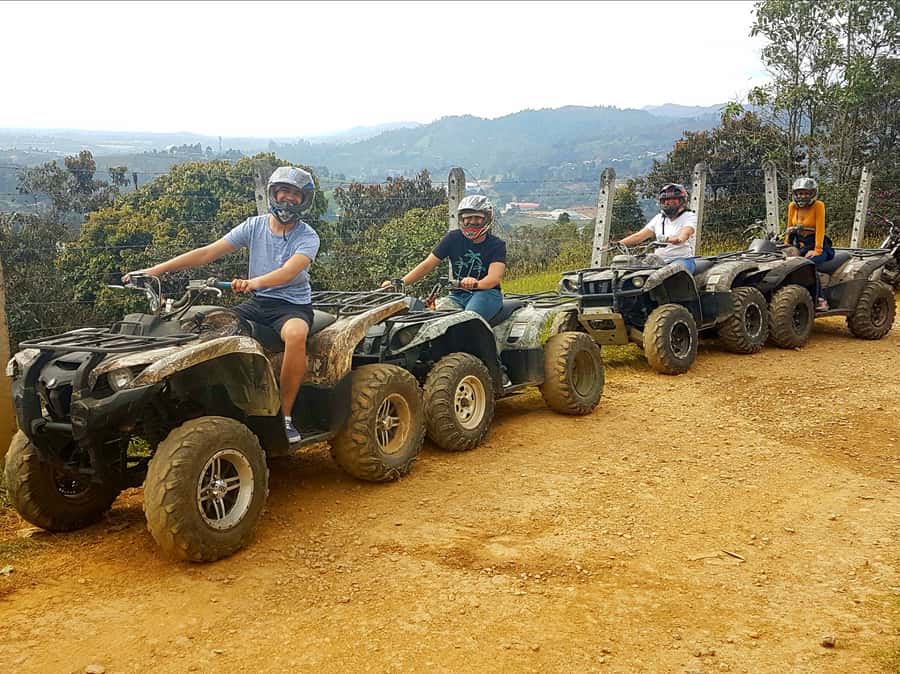 From Medellín: ATV and Waterfall Paragliding Tour - Key points at a glance