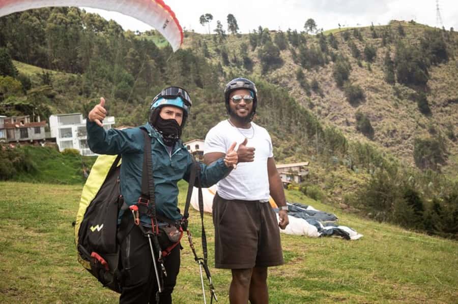 From Medellín: Paragliding Tour with GoPro Photos & Videos - Leaving Medellín for the San Félix launch site