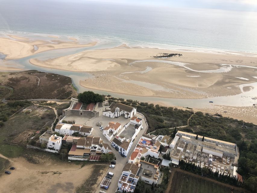 From Monte Gordo: Algarve Private Scenic Gyrocopter Flight - Taking off from the Monte Gordo bird reserve