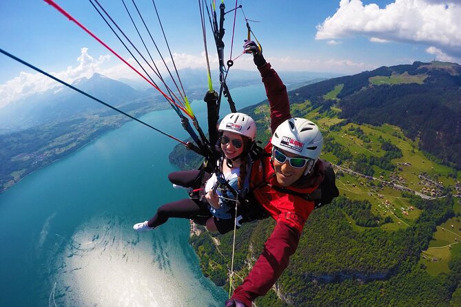 Full-Day Guided Tour To Interlaken with Paragliding Flight - Preparing for the paragliding flight