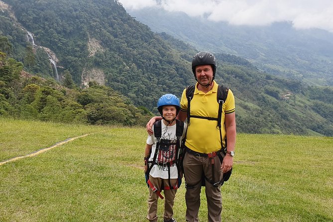 Fun RAFTING + Awesome PARAGLIDING over giant waterfalls from MEDELLIN - Who should book this day