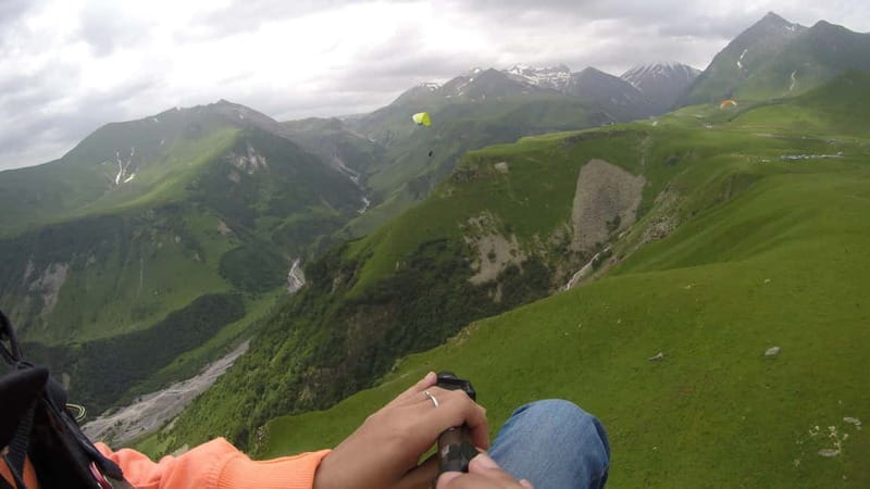 Georgia: Paragliding tandem flight in Gudauri with video - How the $180 price compares with the experience
