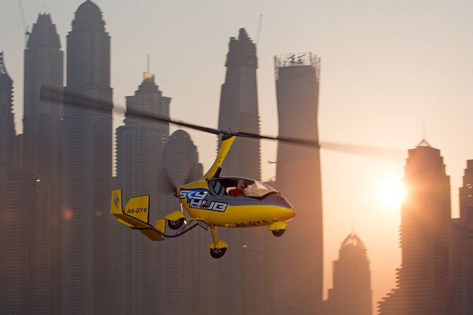 Gyrocopter Dubai Private flight for 20 minutes - Why the private format makes a difference