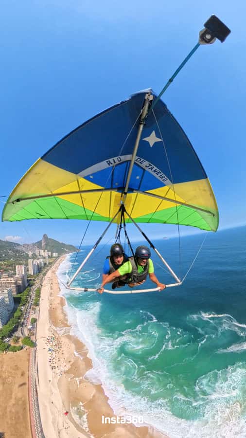 Hang gliding flight in Rio de Janeiro - What the flight gives you above Rio