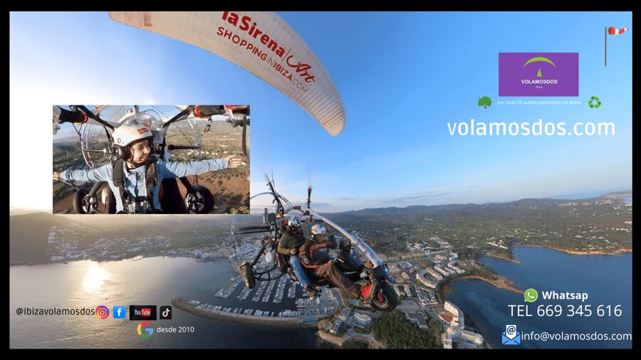 Ibiza: 25min Motorized Paragliding Flight - Who will enjoy this most