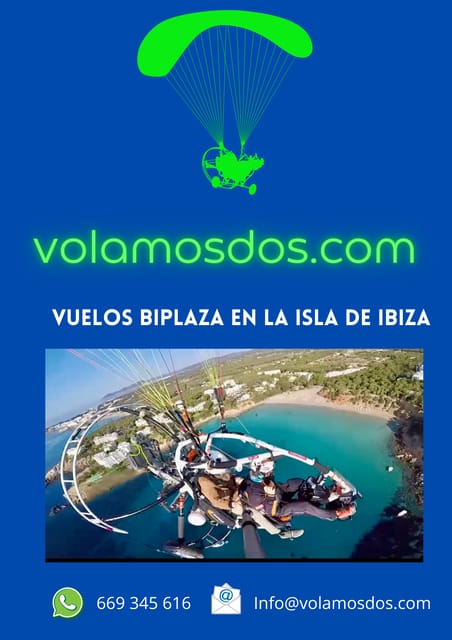 Ibiza: 25min Motorized Paragliding Flight - What the Santa Gertrudis meeting point means