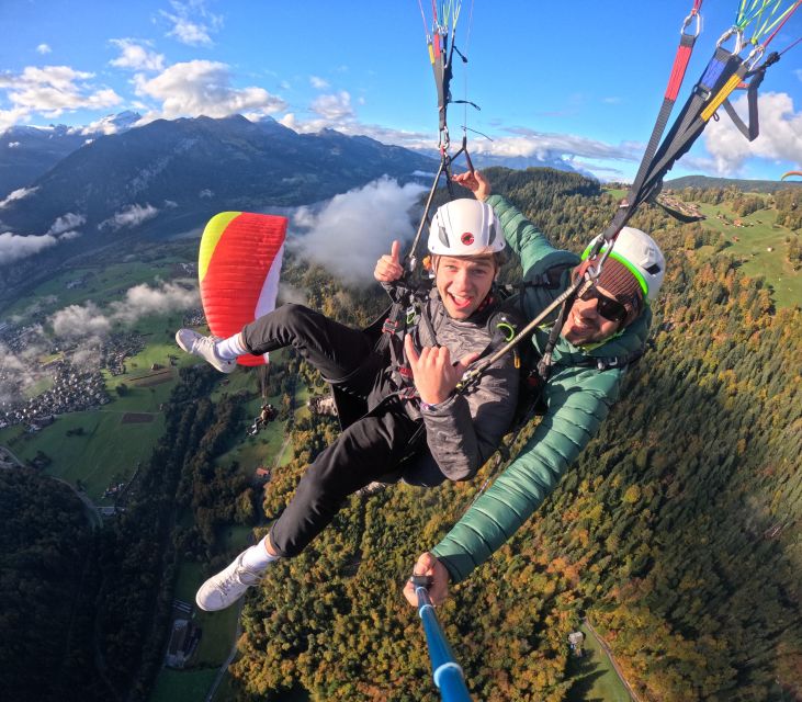 Interlaken: Paragliding Tandem High Flight - Languages, safety, and comfort