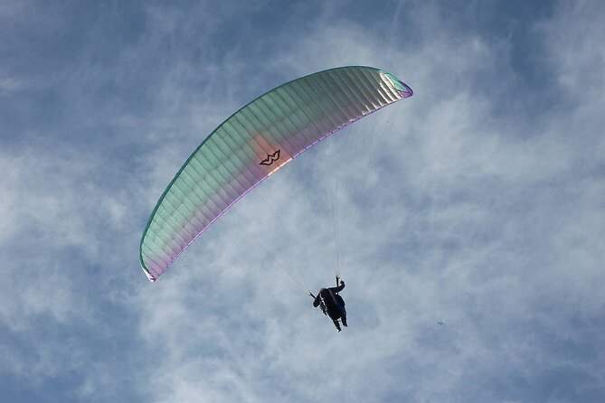Kathmandu Paragliding - Flying above Kathmandu Valley at 2,100 meters