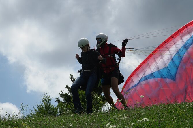 Lake Bled Tandem Paragliding - The 15-minute ride to the hillside take-off point