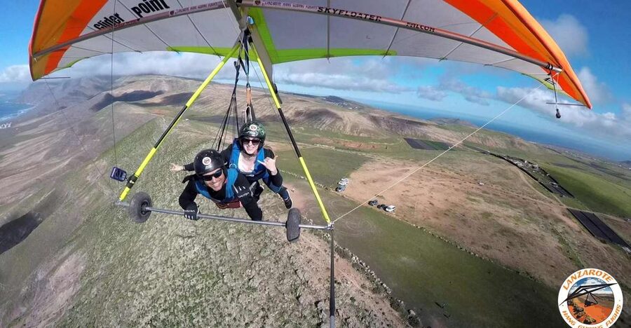 Lanzarote Hang Gliding Tandem Flights - What Happens Before Takeoff