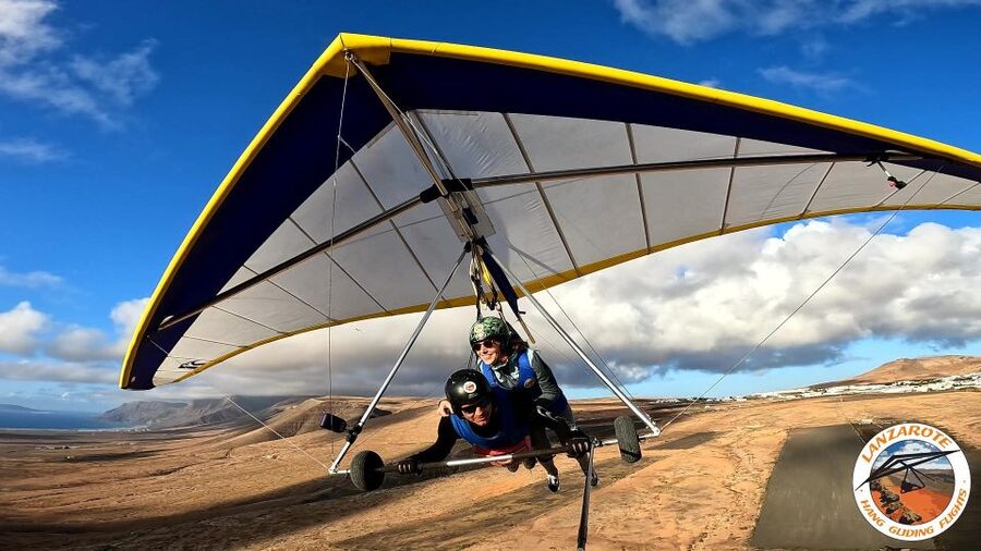 Lanzarote Hang Gliding Tandem Flights - Who Will Get the Most From This Flight?