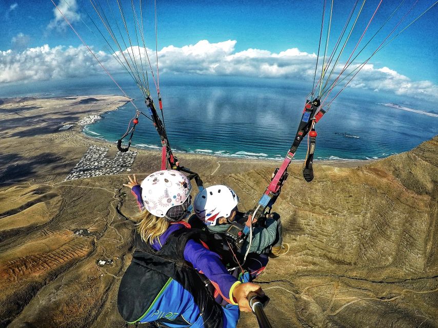 Lanzarote: Tandem Paragliding over Volcanoes & the Atlantic - Volcanic ground, cliffs, and the Atlantic