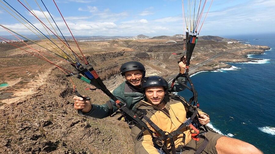 Las Palmas: tandem paragliding flights for everyone - Key points at a glance