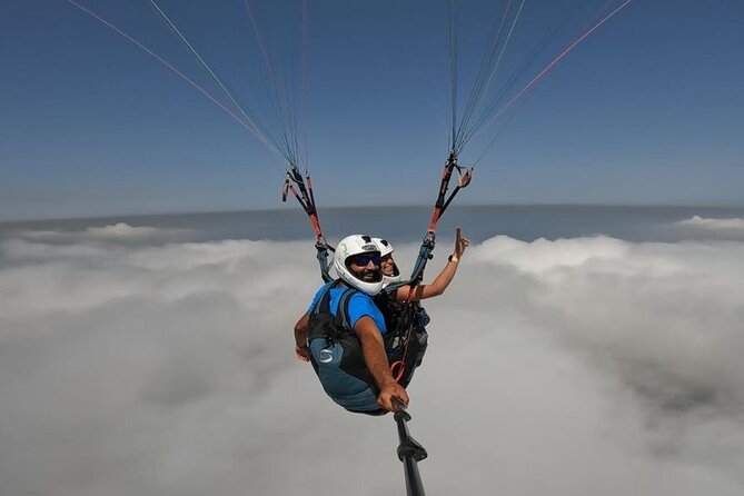 Lebanon Paragliding - Taking off above Jounieh Bay