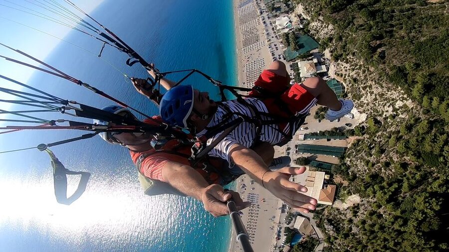 Lefkada paragliding tandem flighs/ Kathisma beach - Your Briefing and Preparation Before Takeoff
