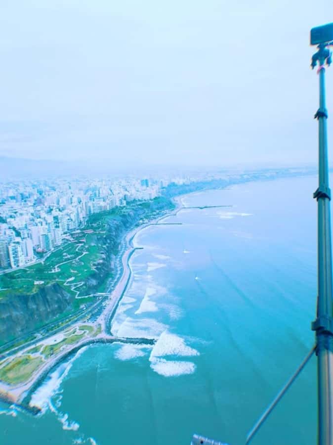 Lima: Paragliding Flies Over Costa Verde (Miraflores) + Videos Included - What the Costa Verde looks like from above