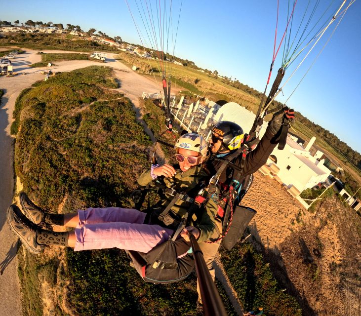 Lisbon: Paragliding Tandem Flight - Choosing between Bicas Beach, Meco, and Sesimbra