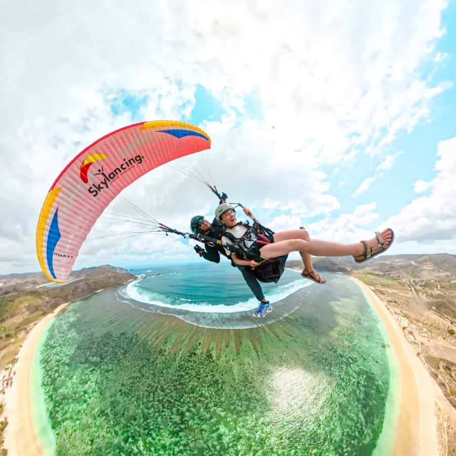 Lombok : Tandem Paragliding With Pilot, Cave & Village - Sukarara Village and Lombok’s handwoven cloth